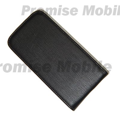 Чехол для Samsung i9260 (Galaxy Premier) флип кожзам №3 <черный> ― Розничный PromiseMobile