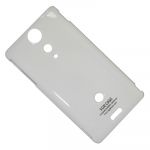 Чехол для Sony LT29i (Xperia TX) задняя крышка пластик лакированный SGP Case Ultra Slider <белый>