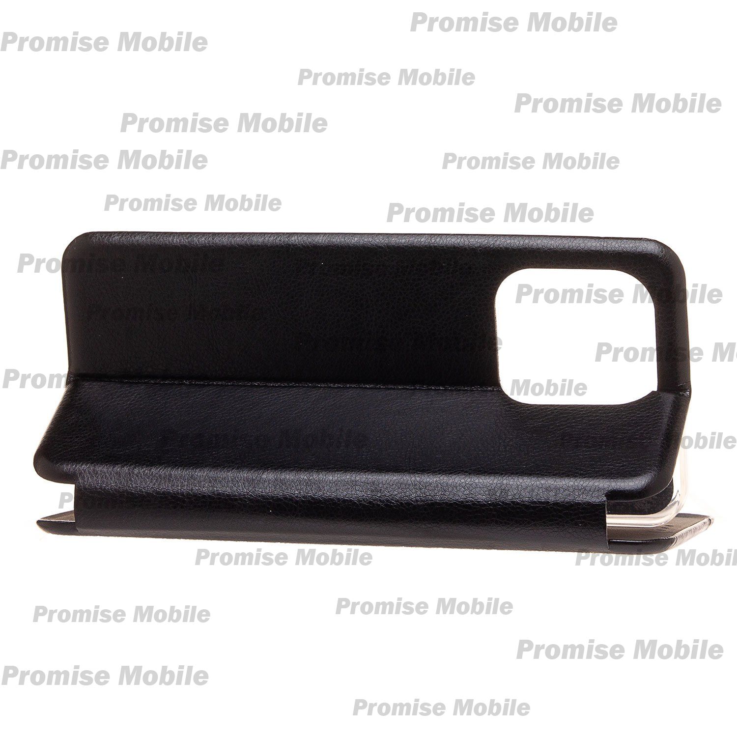 Чехол для Huawei Honor X6a флип боковой кожзам №3 <черный> ― Розничный PromiseMobile