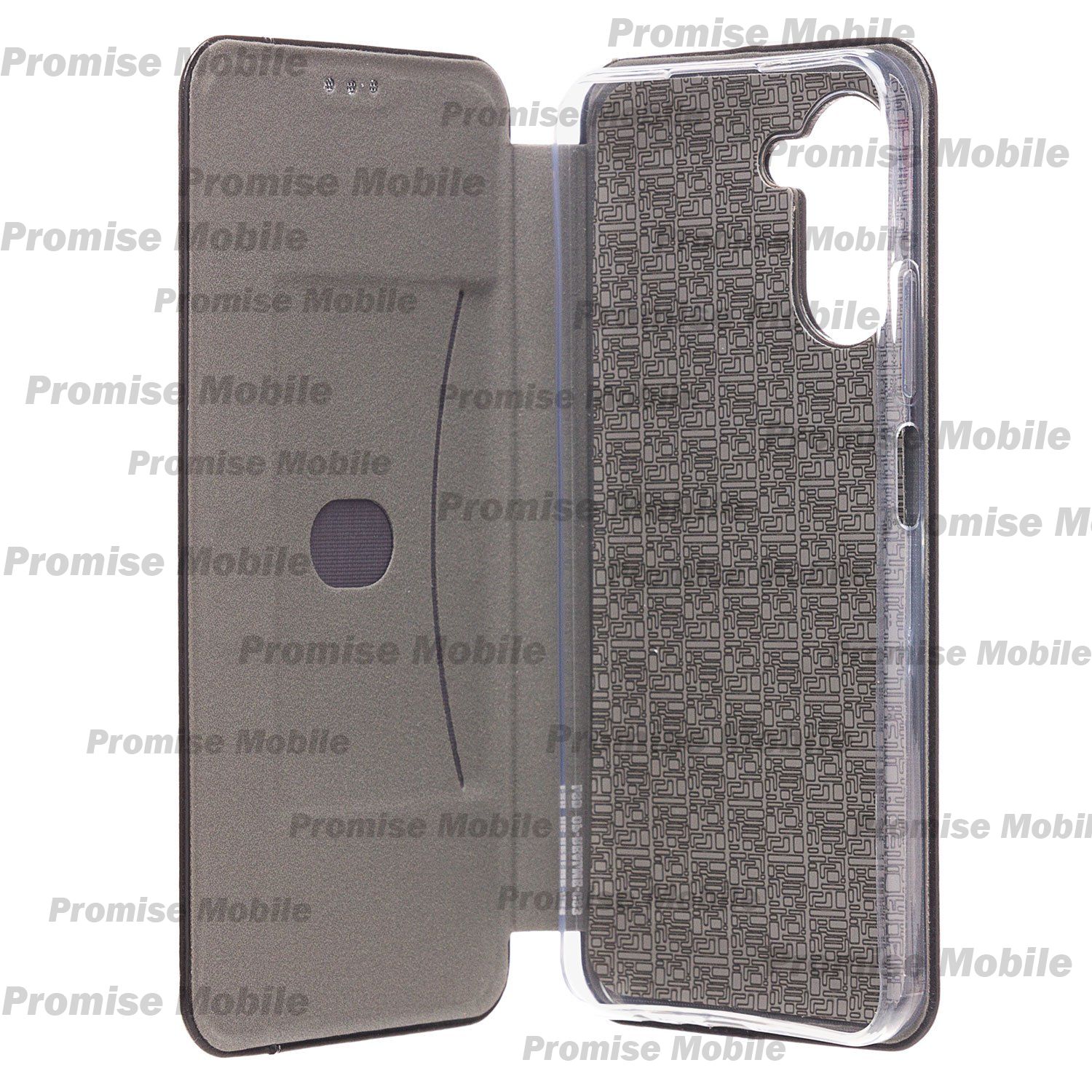 Чехол для Oppo A17 флип боковой кожзам №3 <черный> ― Розничный PromiseMobile
