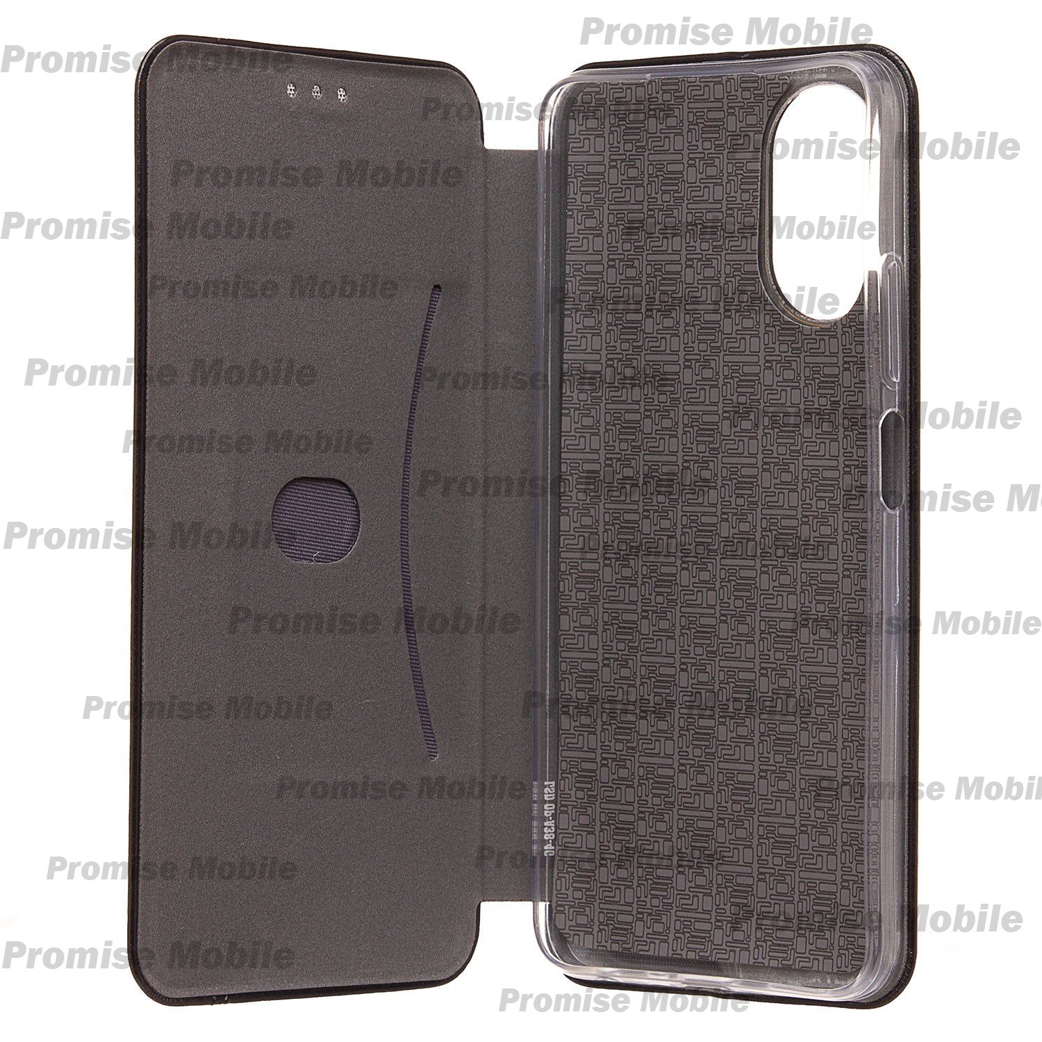 Чехол для Oppo CPH2591 флип боковой кожзам №3 <черный> ― Розничный PromiseMobile