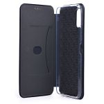 Чехол для Tecno Spark 8P (KG7n)  флип боковой кожзам №3 <черный>