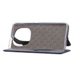 Чехол для Xiaomi 24095PCADG флип боковой кожзам №3 <синий>