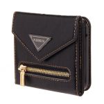 Чехол для Samsung SM-F731B (Galaxy Z Flip 5) экокожа с ремешком <черный>