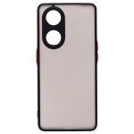 Чехол для Oppo CPH2481 пластиковый с окантовкой <черный>