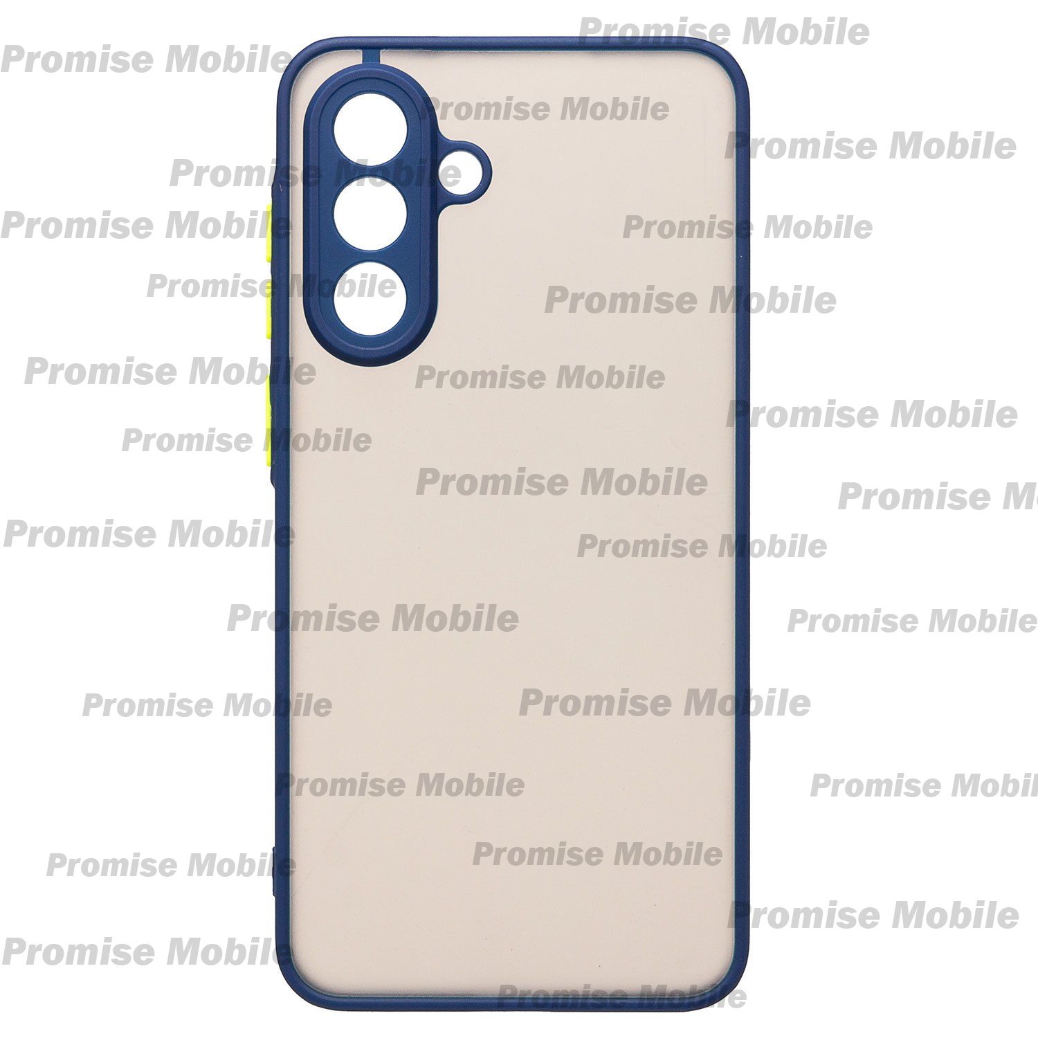Чехол для Samsung SM-A366B (Galaxy A36 5G) пластиковый с окантовкой <темно-синий> ― Розничный PromiseMobile