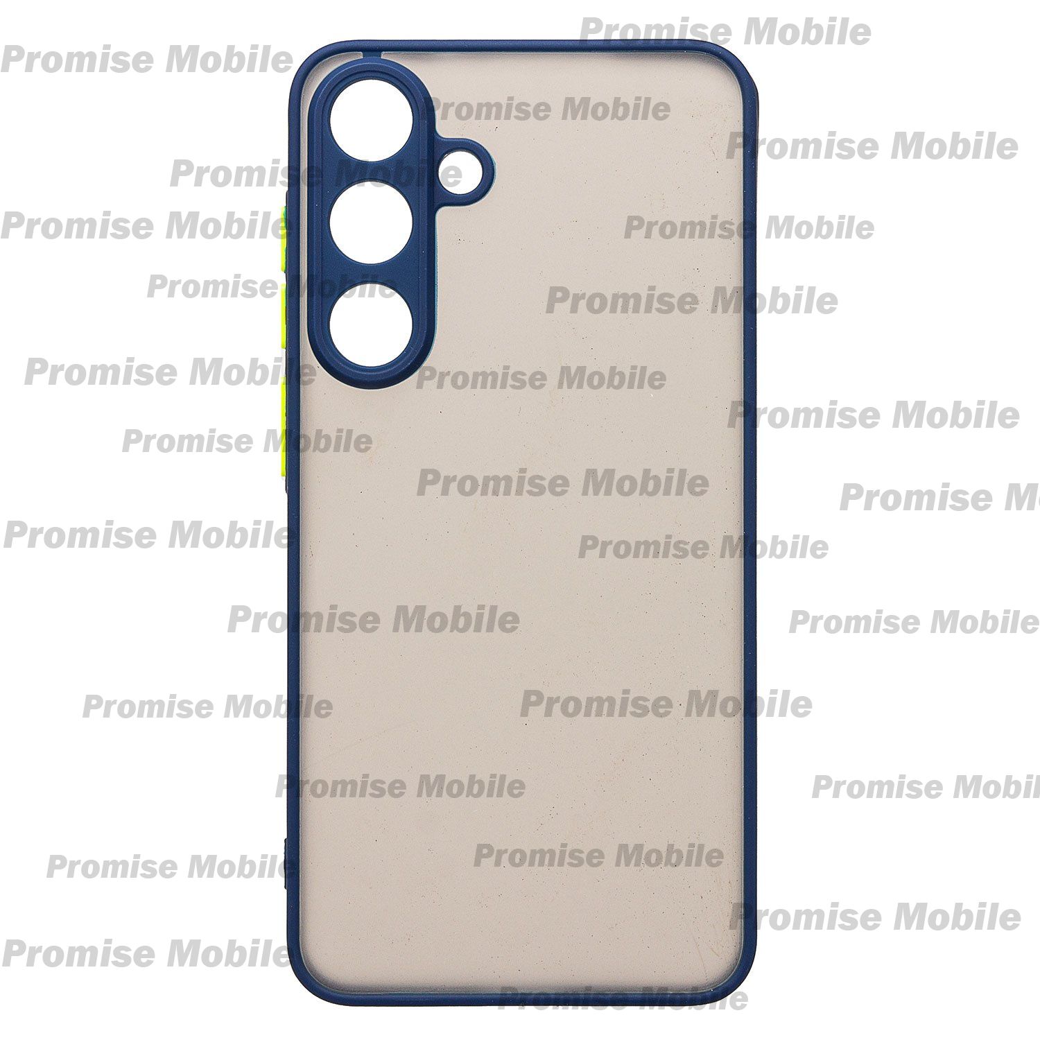 Чехол для Samsung SM-S936B (Galaxy S25 Plus) пластиковый с окантовкой <темно-синий> ― Розничный PromiseMobile