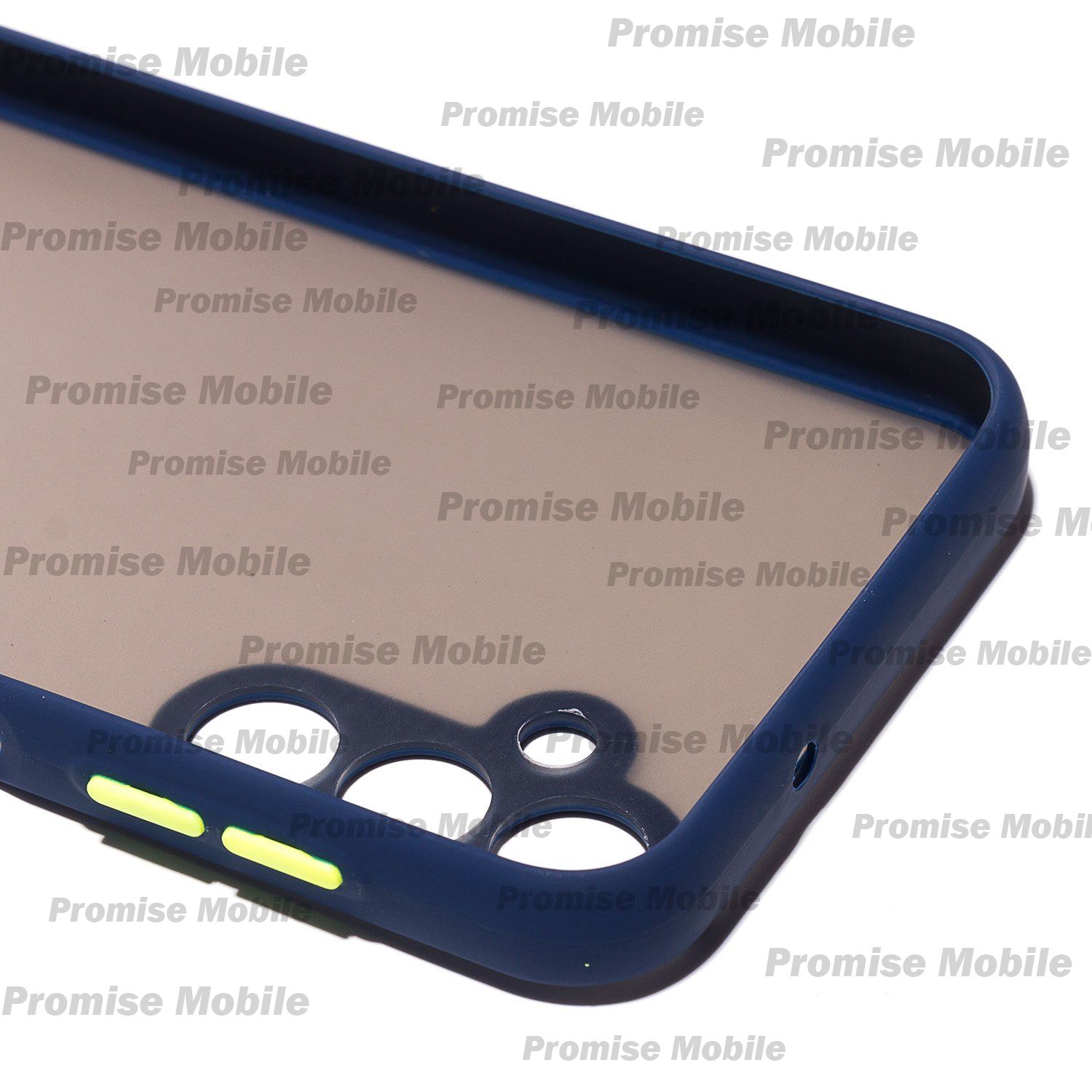 Чехол для Samsung SM-A146B (Galaxy A14 5G) пластиковый с окантовкой <синий> ― Розничный PromiseMobile