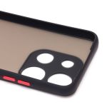 Чехол для Tecno Spark Go 2023 (BF7) пластиковый с окантовкой <черный>