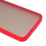 Чехол для Samsung SM-A166B (Galaxy A16 5G) пластиковый с окантовкой <красный>