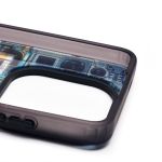 Чехол для Tecno Spark 20 (KJ5) пластиковый (рис. 088) <голубой>