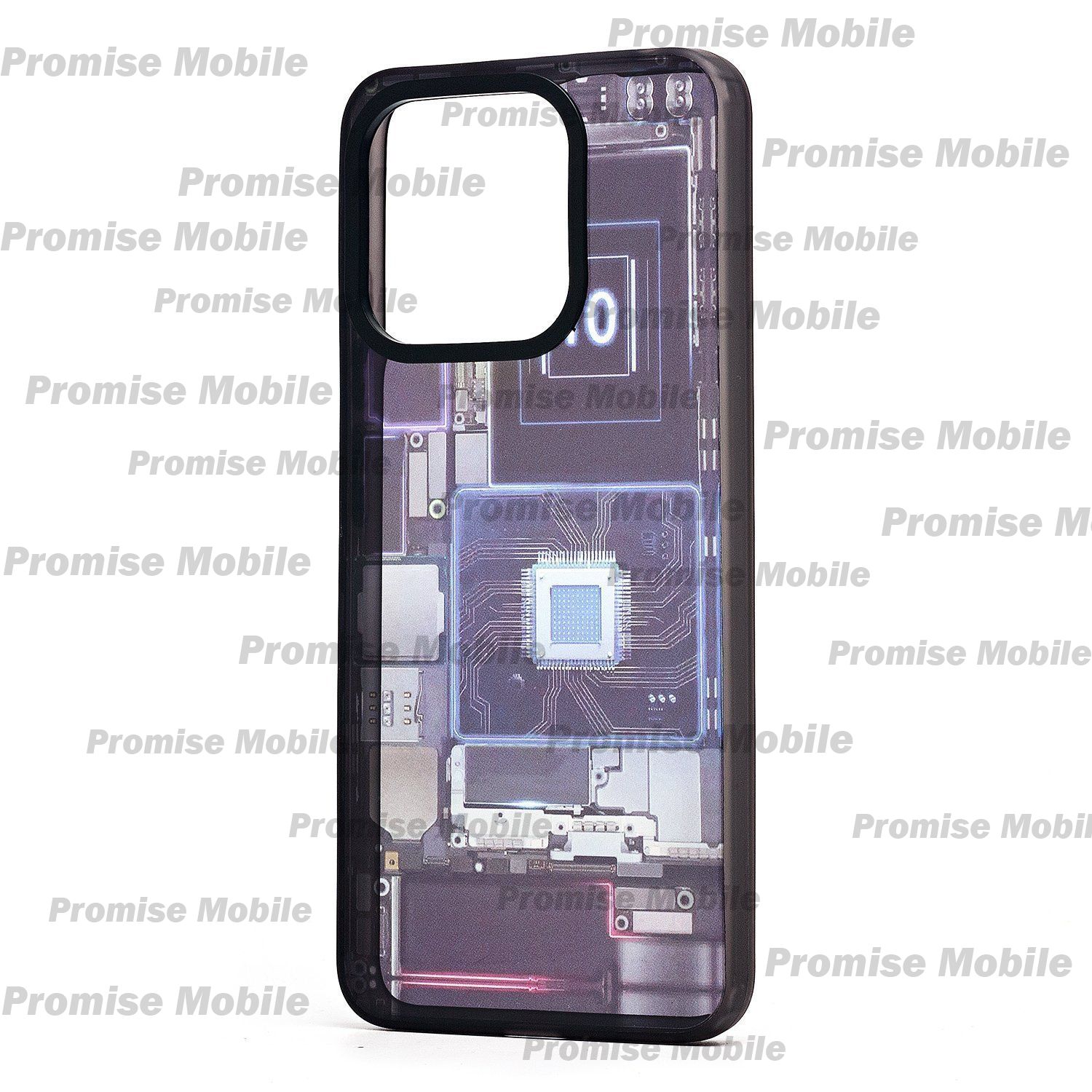 Чехол для Xiaomi Poco C55 пластиковый (рис. 088) <фиолетовый> ― Розничный PromiseMobile