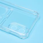 Чехол для Oppo CPH2591 силиконовый с картхолдером №2 <прозрачный>
