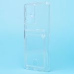 Чехол для Tecno Camon 19 Pro (CI8n) силиконовый с картхолдером №2 <прозрачный>