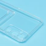 Чехол для Tecno Pova 4 (LG7n) силиконовый с картхолдером №2 <прозрачный>