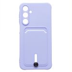 Чехол для Samsung SM-A166B (Galaxy A16 5G) силиконовый с картхолдером №4 <светло-фиолетовый>