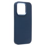 Чехол для Apple iPhone 14 Pro Max силиконовый матовый №6 <темно-синий>