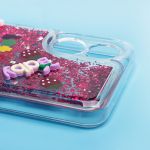 Чехол для Oppo A17k силиконовый 3D игрушки <бордовый>