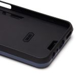 Чехол для Samsung SM-A057F (Galaxy A05s) силиконовый противоударный с кольцом <синий>