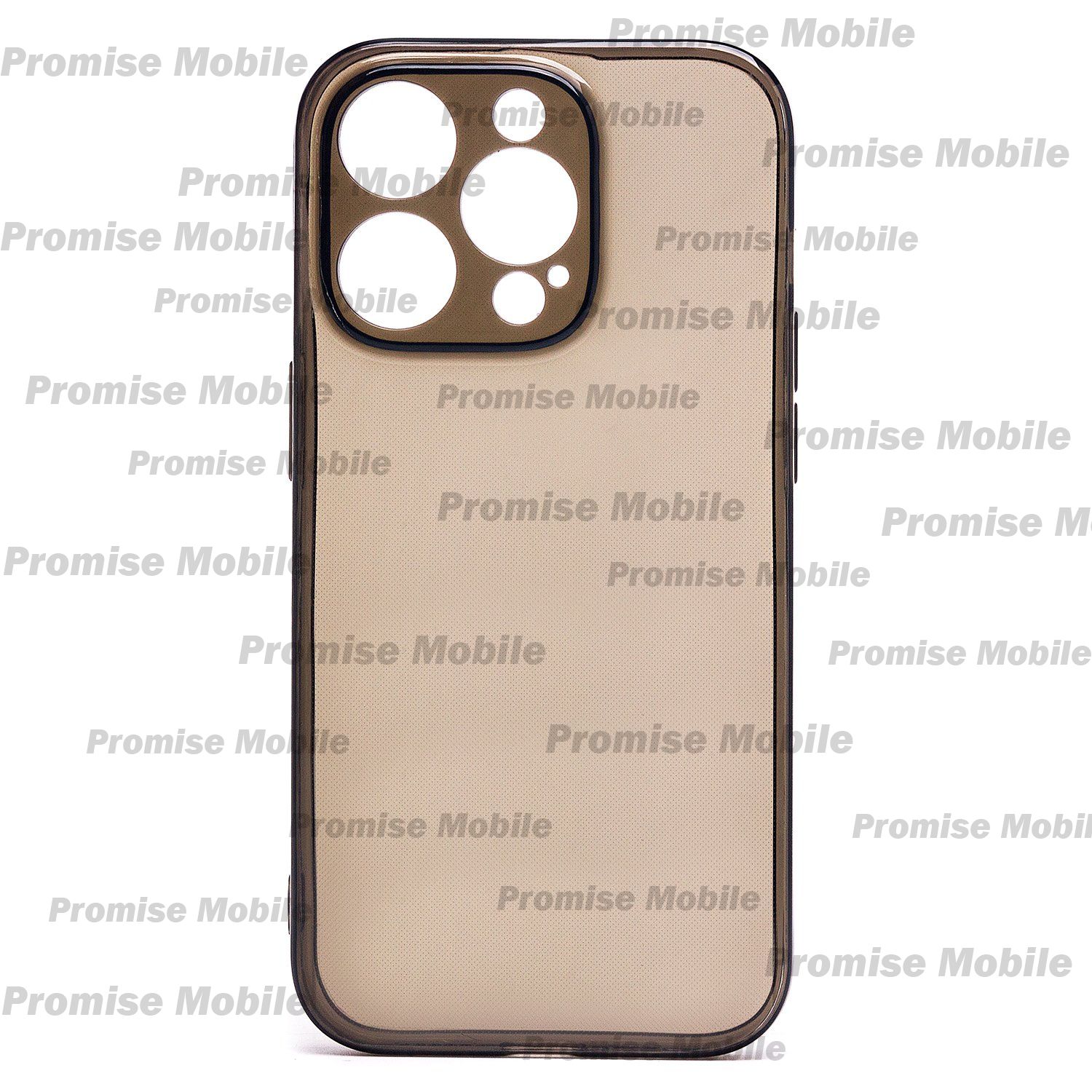 Чехол для Apple iPhone 14 Pro силиконовый ультратонкий <черный> ― Розничный PromiseMobile