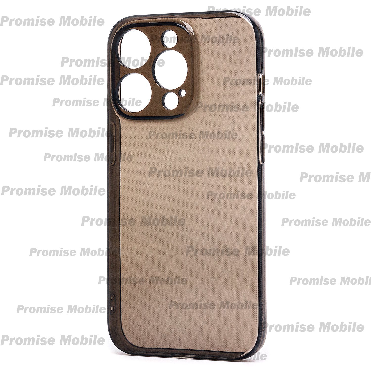 Чехол для Apple iPhone 14 Pro силиконовый ультратонкий <черный> ― Розничный PromiseMobile