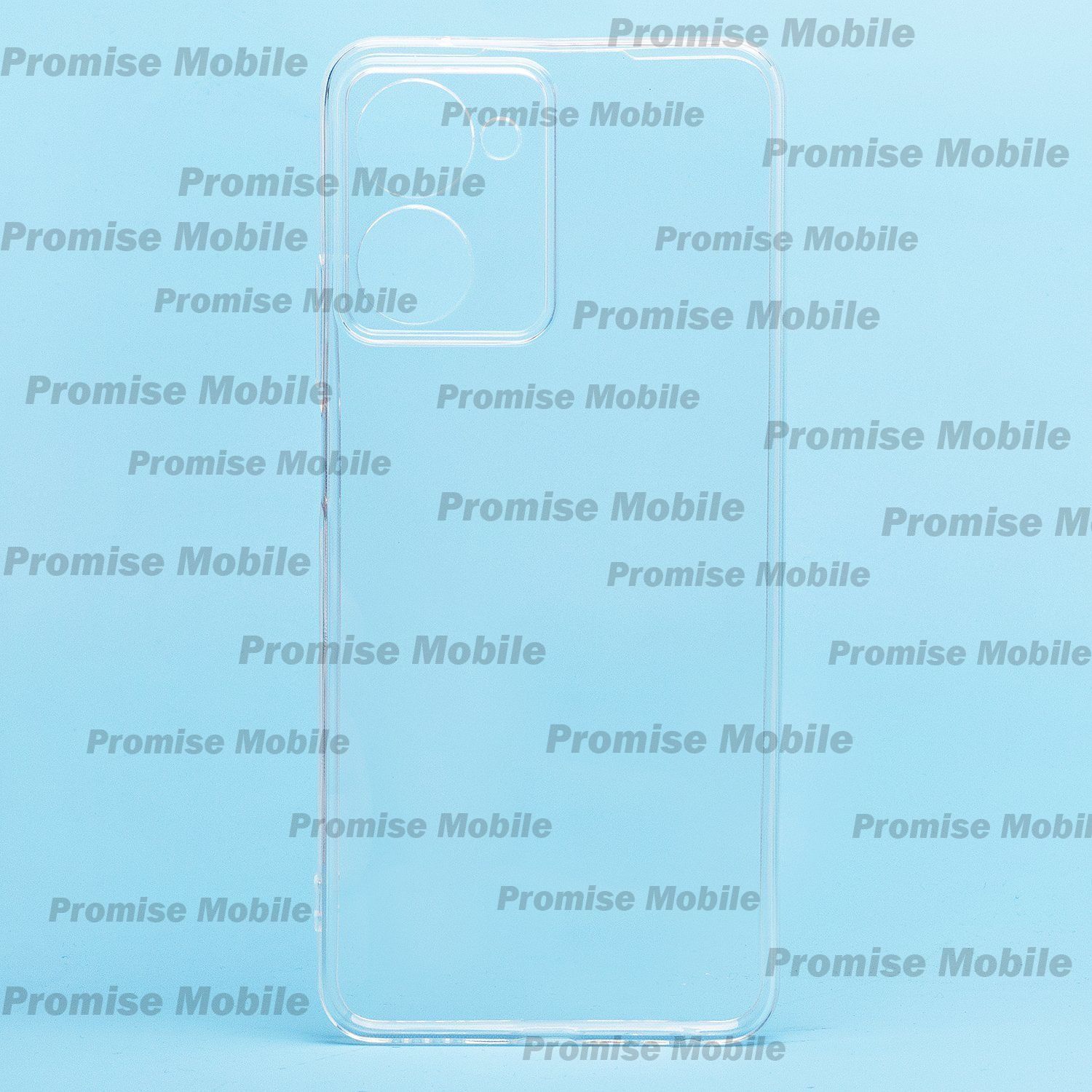 Чехол для Realme 10 Pro+ силиконовый ультратонкий <прозрачный> ― Розничный PromiseMobile