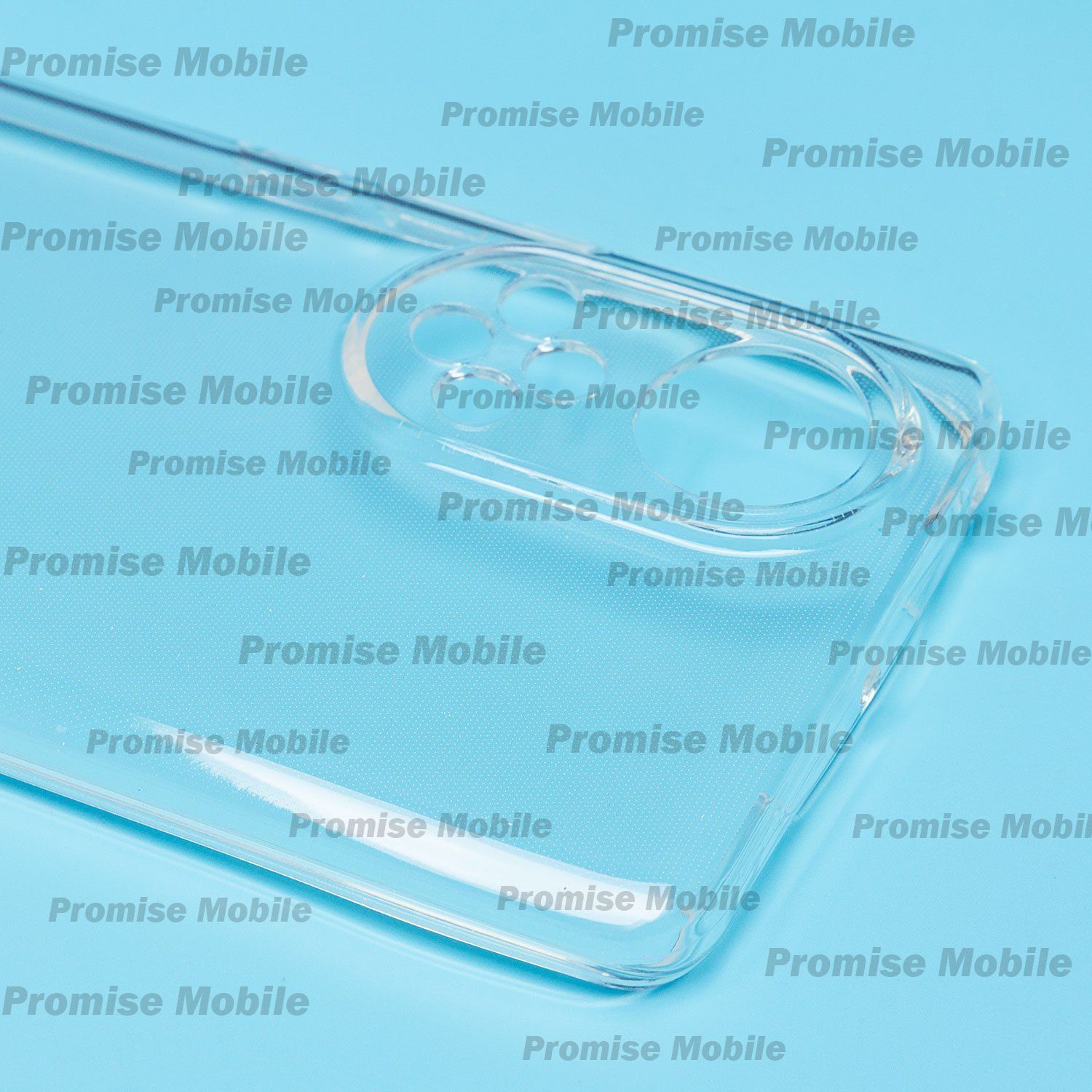 Чехол для Huawei Honor 50 силиконовый (0,9 mm) <прозрачный> ― Розничный PromiseMobile