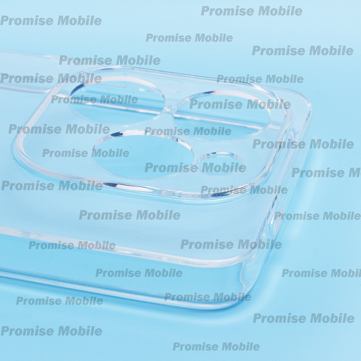 Чехол для Tecno Spark 20 (KJ5) силиконовый (0,9 mm) <прозрачный> ― Розничный PromiseMobile