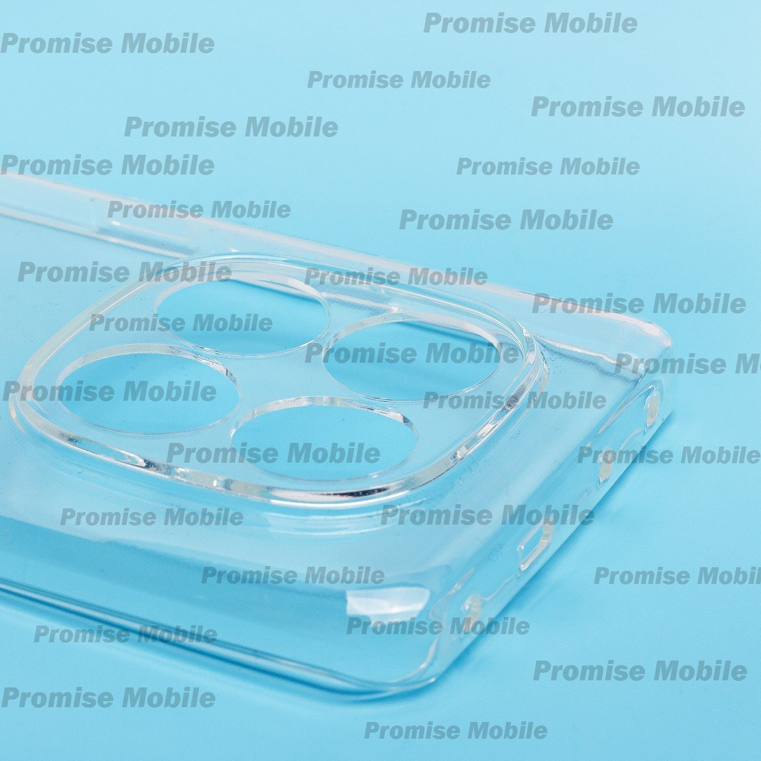 Чехол для Xiaomi Redmi Note 14 Pro силиконовый (0,9 mm) <прозрачный> ― Розничный PromiseMobile