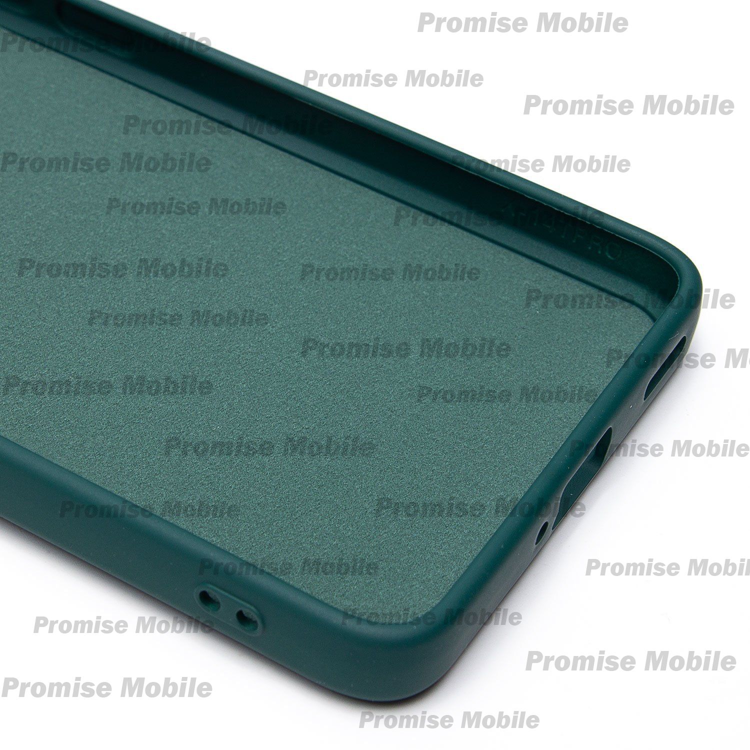 Чехол для Xiaomi 2407FPN8EG силиконовый Soft Touch 4 <темно-зеленый> ― Розничный PromiseMobile