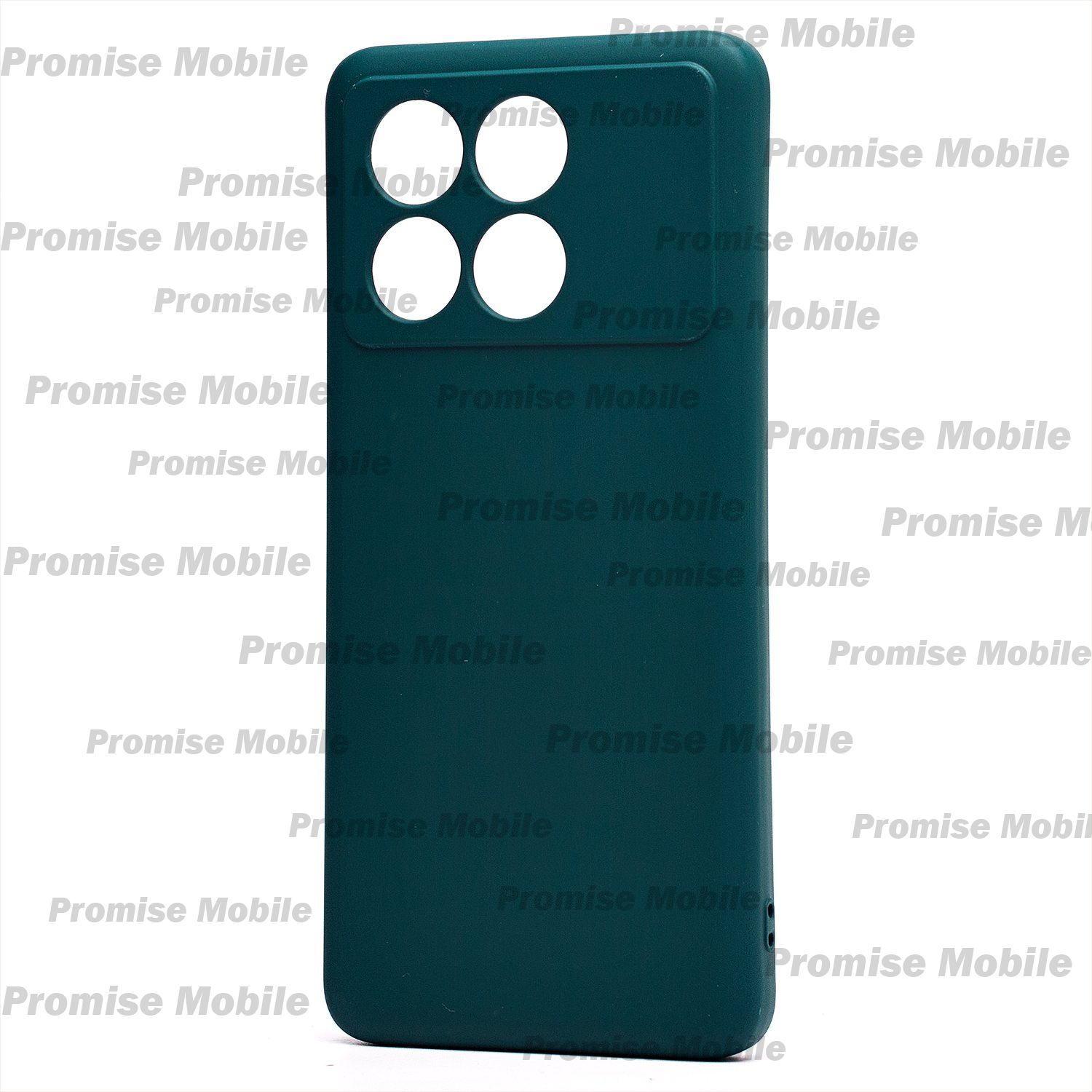 Чехол для Xiaomi 2311DRK48G силиконовый Soft Touch 4 <темно-зеленый> ― Розничный PromiseMobile
