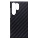 Чехол для Samsung SM-S928B (Galaxy S24 Ultra) пластиковый MagSafe POSH KEVLAR <черный>
