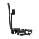 Шлейф для Apple iPhone 12 Pro Max на системный разъем и микрофон <черный>