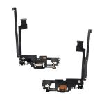 Шлейф для Apple iPhone 12 Pro Max на системный разъем и микрофон <черный>