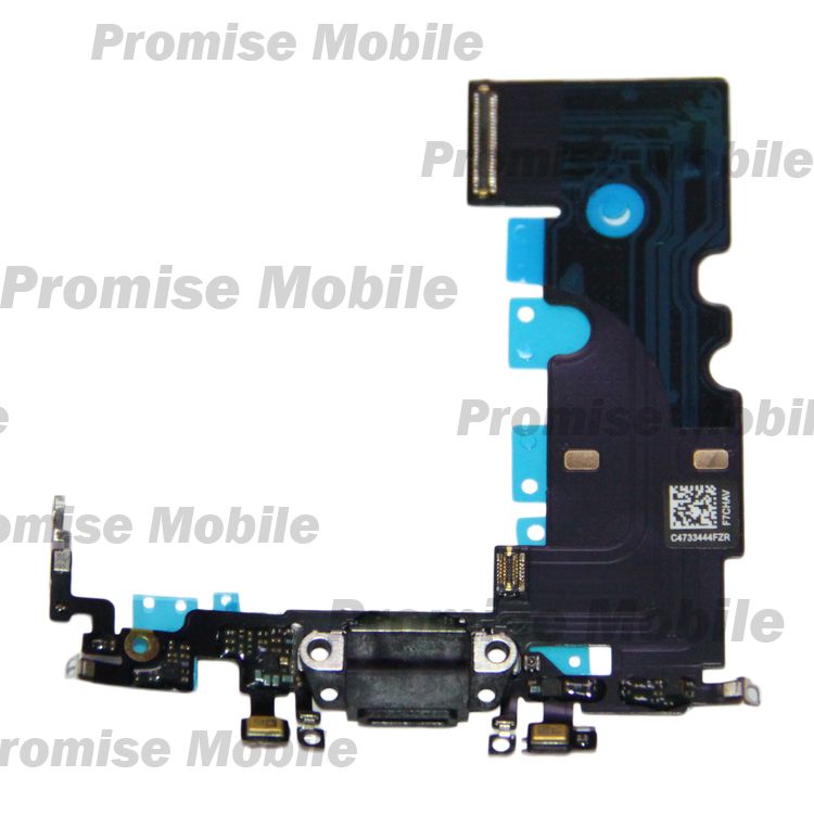 Шлейф для Apple iPhone SE 2022 на системный разъем и микрофон <черный> ― Розничный PromiseMobile