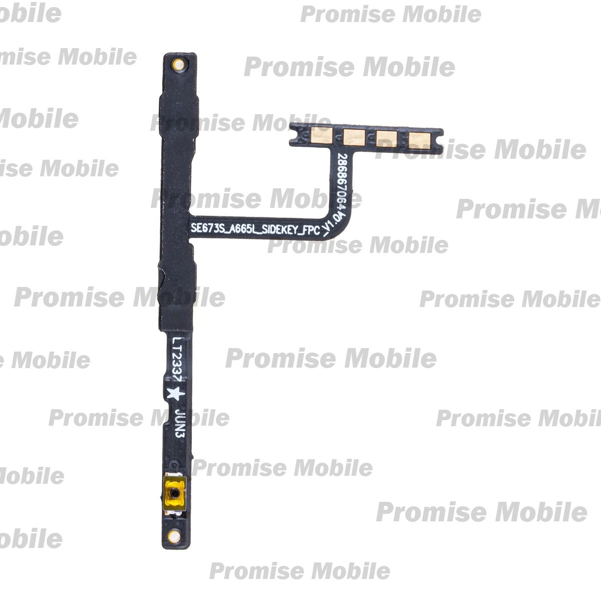 Шлейф для Itel A70 (A665L) на кнопки включения и громкости ― Розничный PromiseMobile