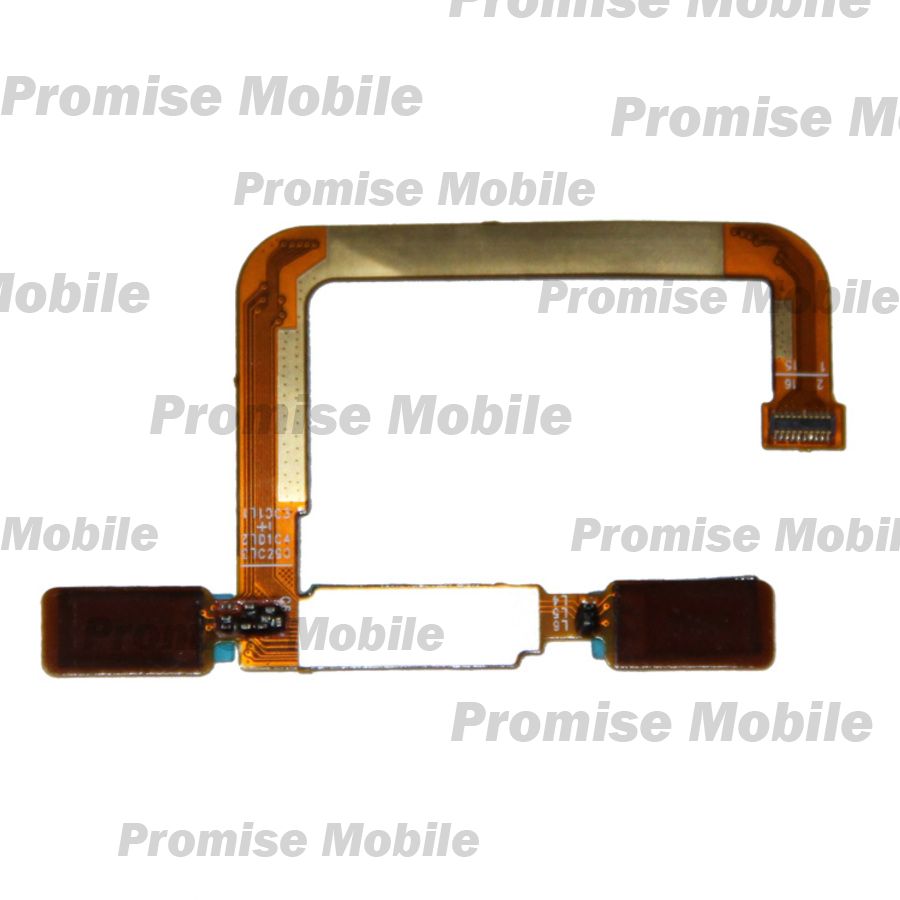 Шлейф для Nokia TA-1039 на отпечаток пальца и сенсорные кнопки <черный> ― Розничный PromiseMobile