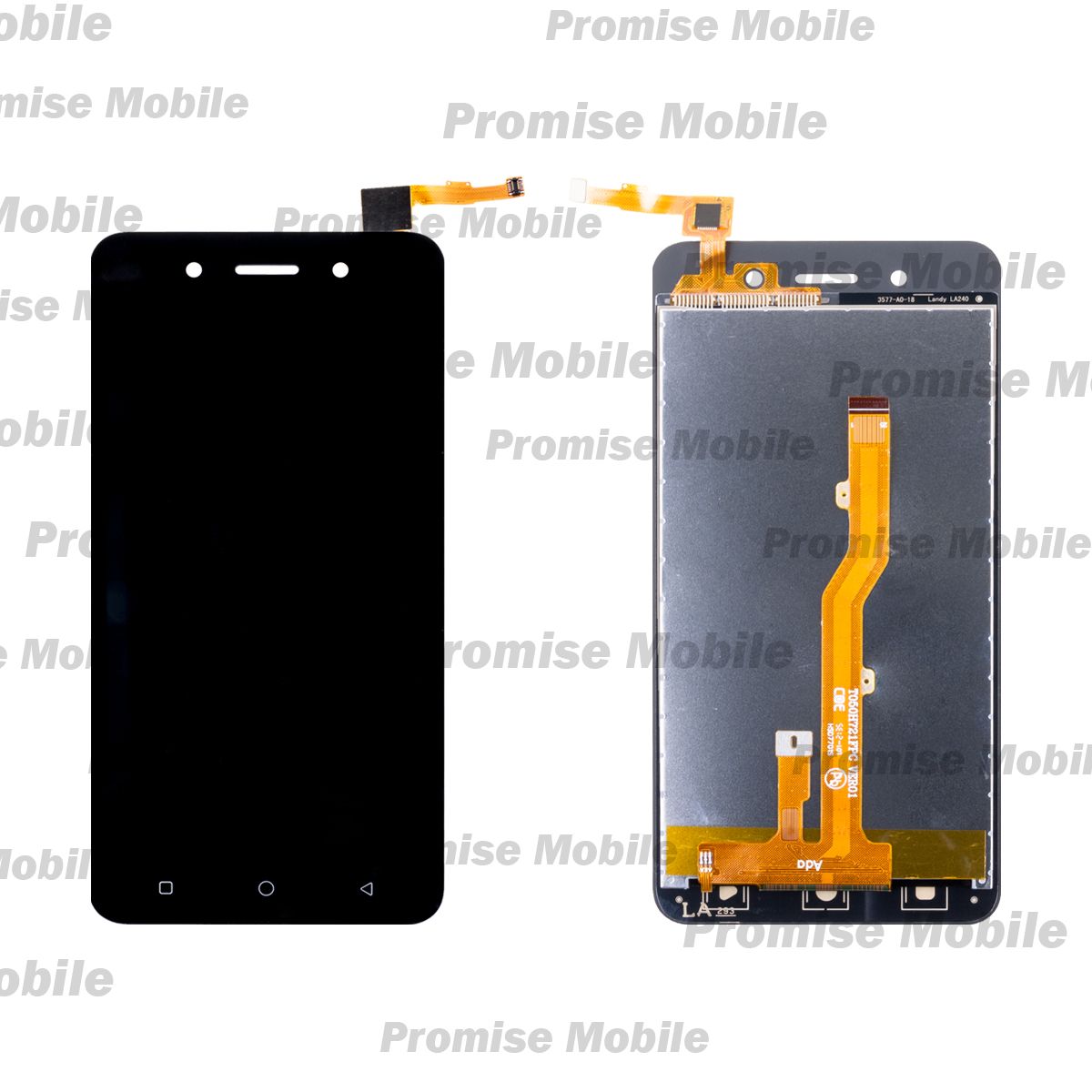 Дисплей для Itel A17 (W5006X) в сборе с тачскрином <черный> ― Розничный PromiseMobile