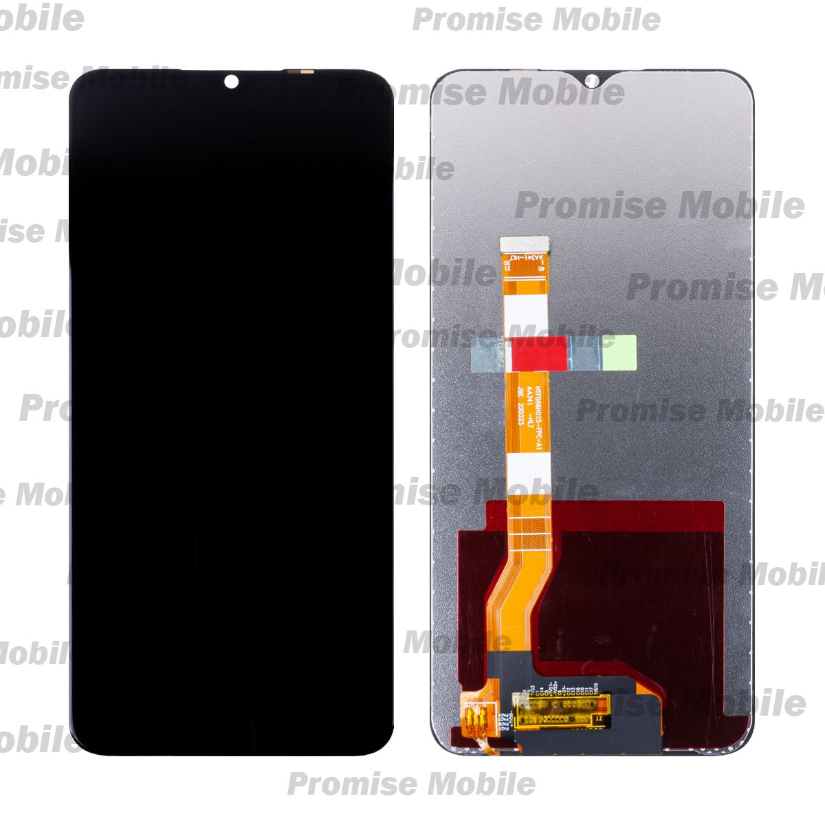 Дисплей для Oppo A17k в сборе с тачскрином <черный> (оригинал) ― Розничный PromiseMobile