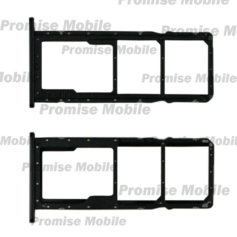 Лоток sim-карты для Honor 8X (JSN-L21) и карты памяти <черный> ― Розничный PromiseMobile