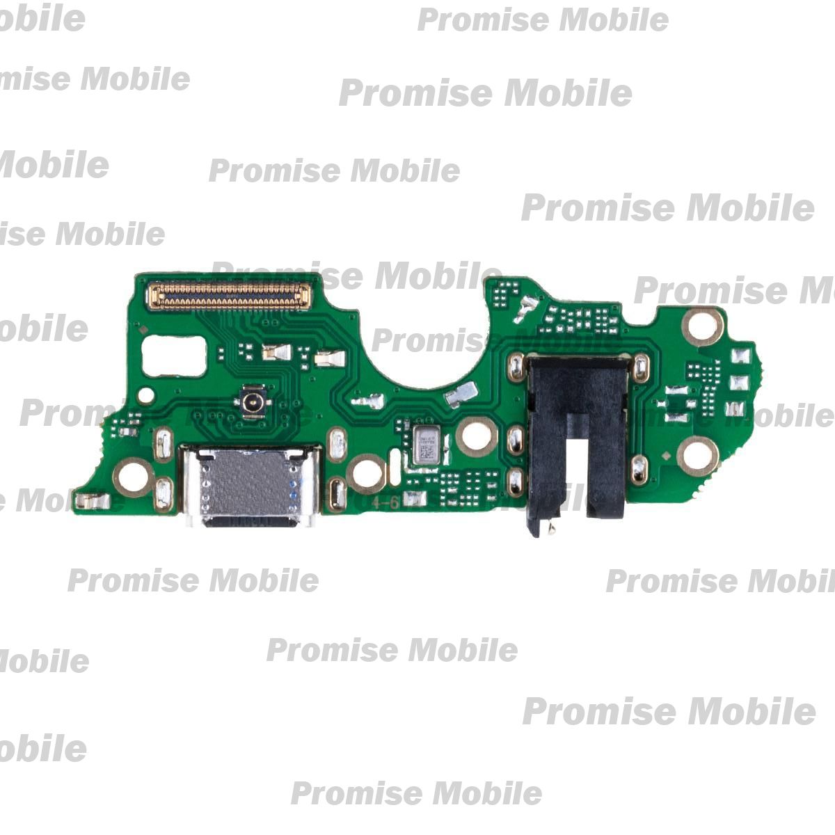 Плата нижняя для Realme RMX3491 на системный разъем, разъем гарнитуры и микрофон ― Розничный PromiseMobile