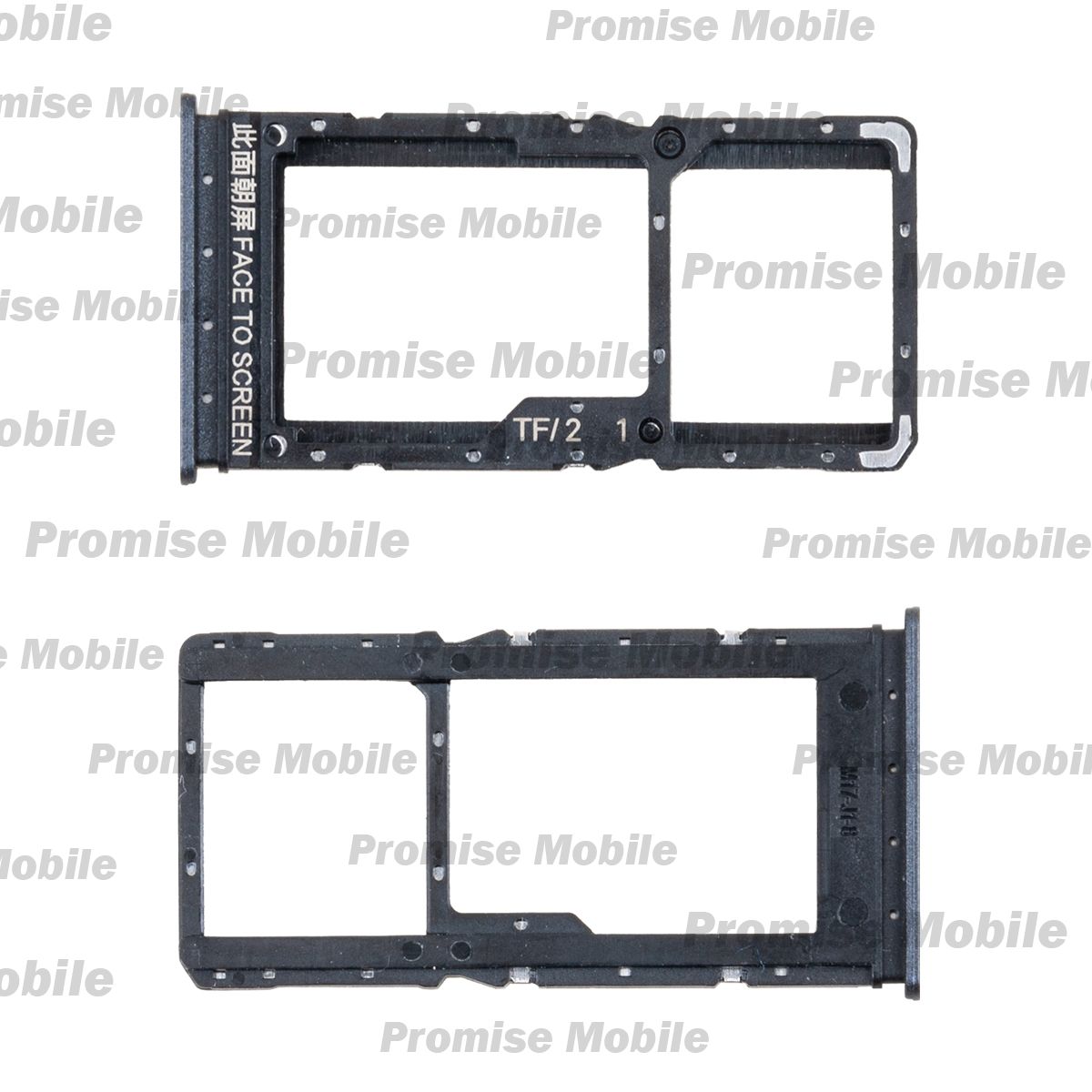 Лоток sim-карты для Redmi 10 2022 и карты памяти <серый> ― Розничный PromiseMobile