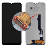 Дисплей для ZTE Blade 20 Smart (rev. V1050) в сборе с тачскрином <черный>