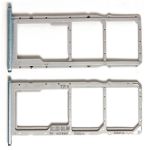 Лоток sim-карты для Huawei DRA-LX9 и карты памяти <синий>