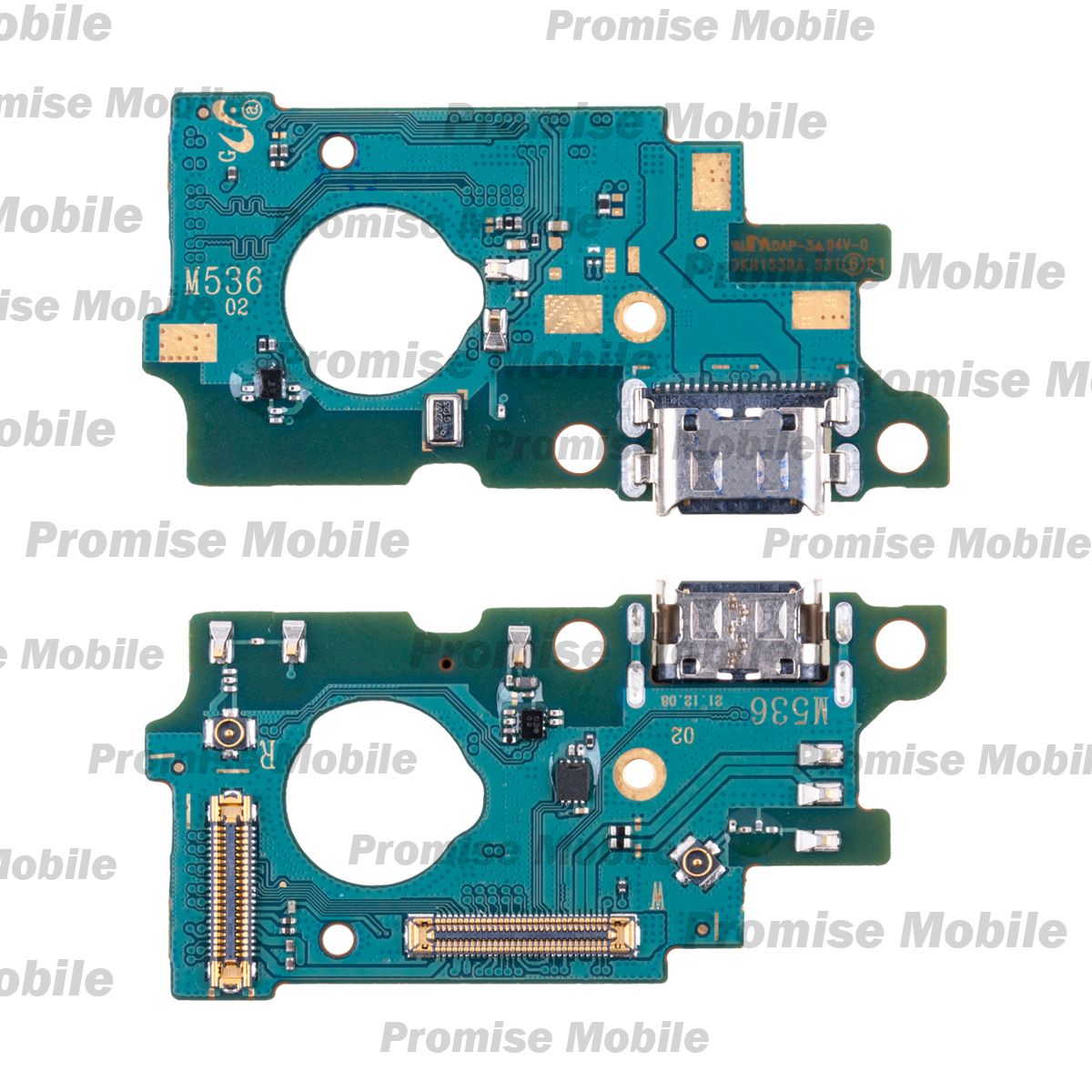 Плата нижняя для Samsung SM-M536B (Galaxy M53) на системный разъем и микрофон (оригинал) ― Розничный PromiseMobile