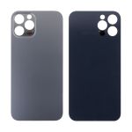 Задняя крышка для Apple iPhone 12 Pro (широкий вырез под камеру) <серый> (оригинал)