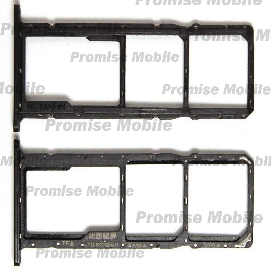 Лоток sim-карты для Huawei AMN-LX9 и карты памяти <черный> ― Розничный PromiseMobile