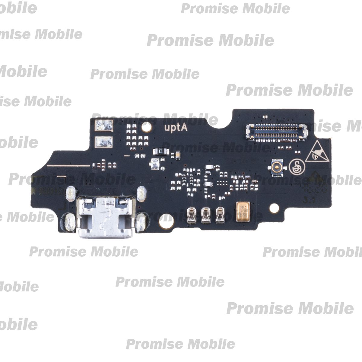 Плата нижняя для ZTE Blade A3 2020 на системный разъем и микрофон ― Розничный PromiseMobile