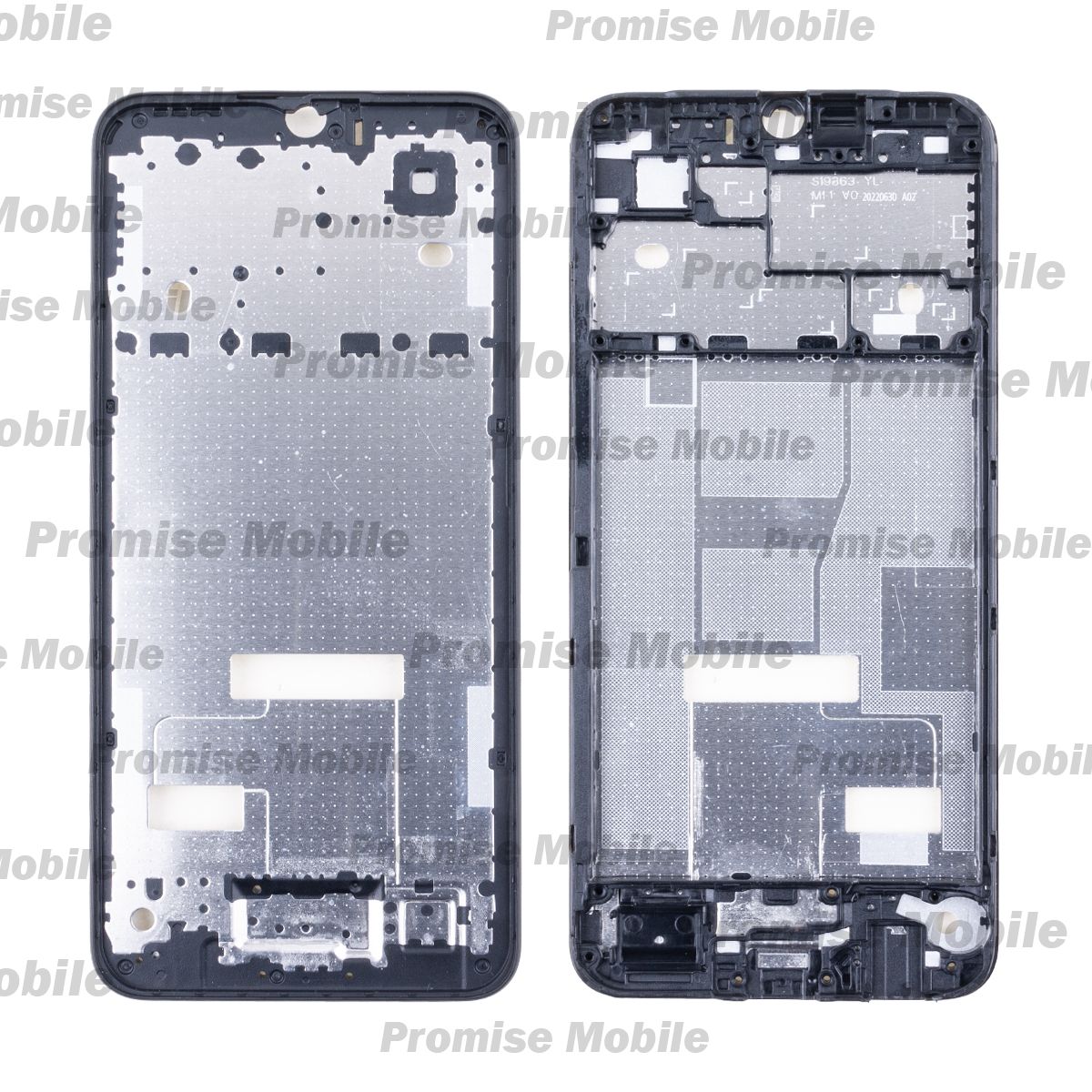Рамка дисплея для Realme C30s <черный> ― Розничный PromiseMobile