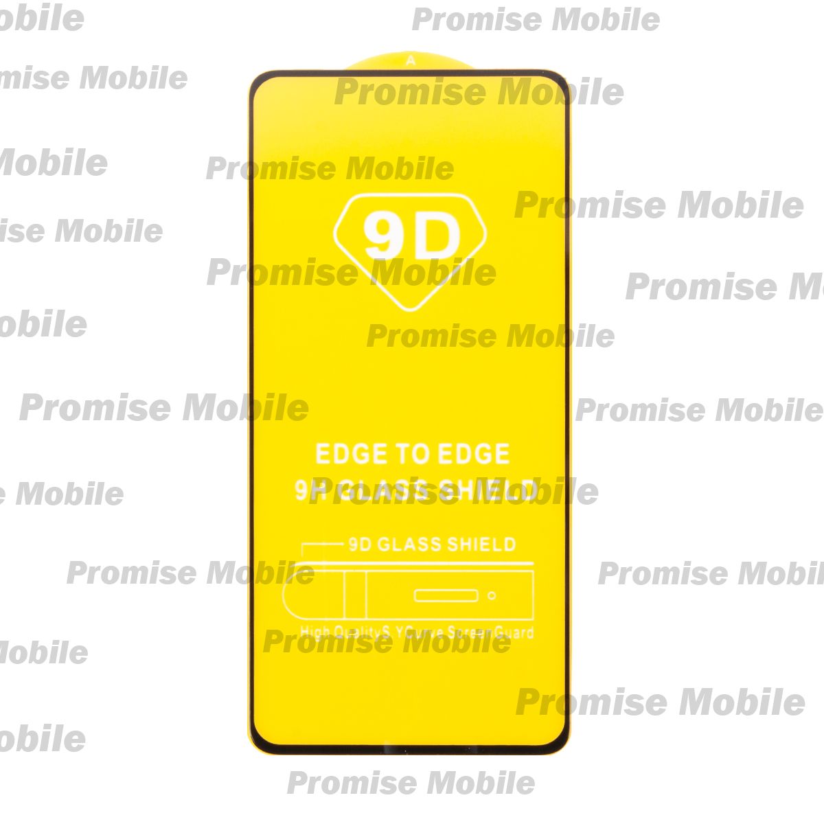 Защитное стекло для Tecno Spark Go 2024 (BG6) (2.5D/полная наклейка) <черный> ― Розничный PromiseMobile